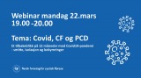 Webinar om Covid19, CF og PCD